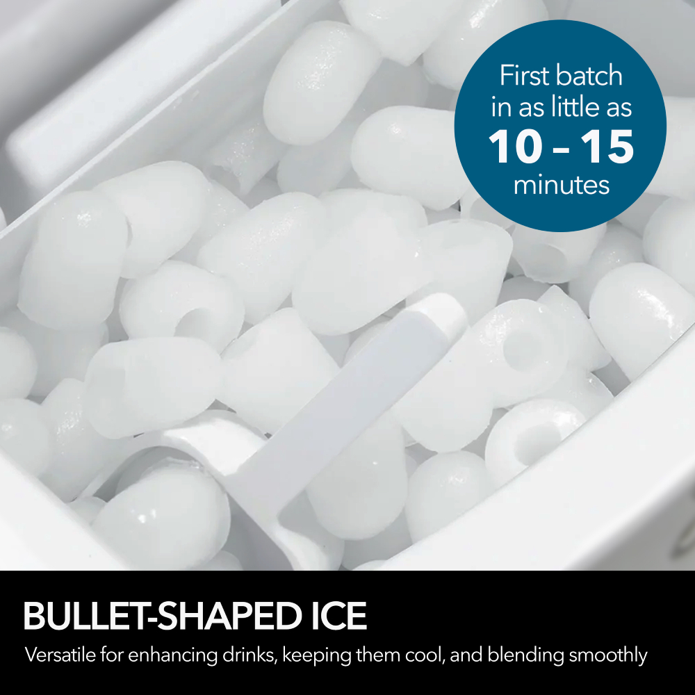 BULLET-SHAPED ICE