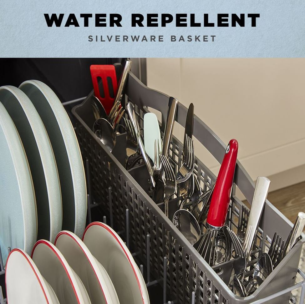 Water Repellent Silverware Basket