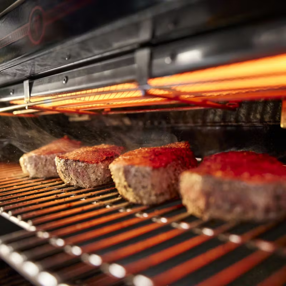 Top-down infrared broiler