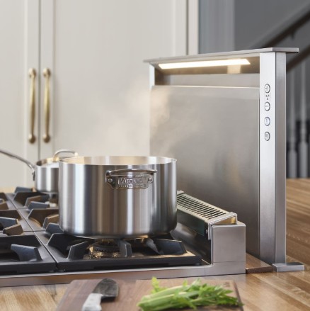 Integrated Downdraft Ventilation