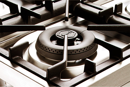 Dual Gas Burners With Power Up To 25000 BTU As Standard