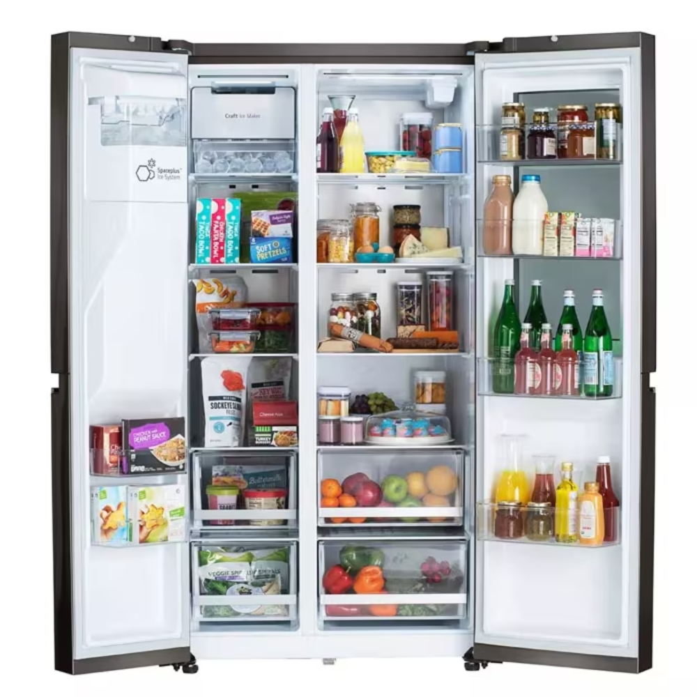 Side-By-Side-InstaView-Refrigerator-Stainless-Steel