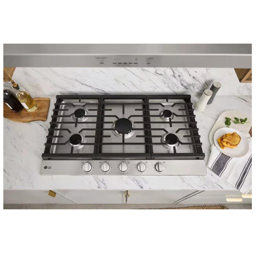 5 Sealed Gas Burners