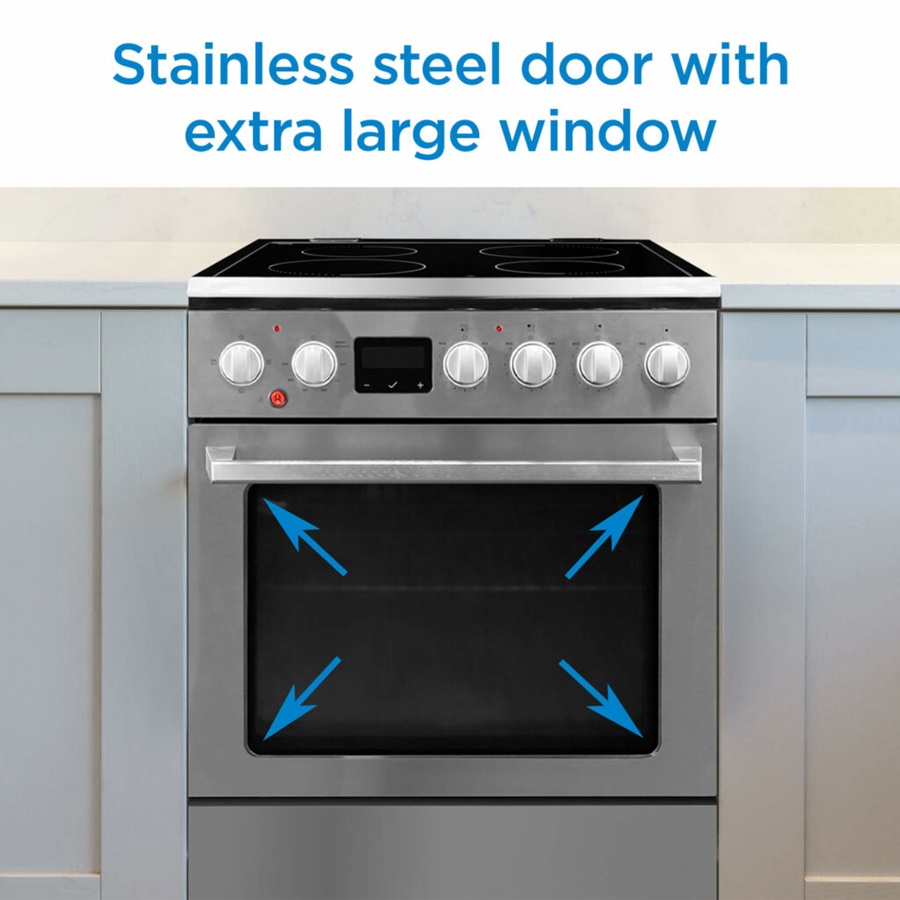 Stainless Steel Door With Extra Large Window