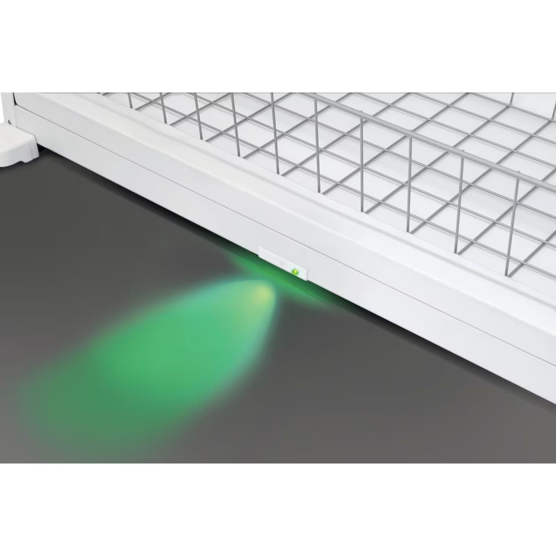 Floor-Projected Power-On Indicator