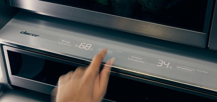 Hidden Touch Control Panel