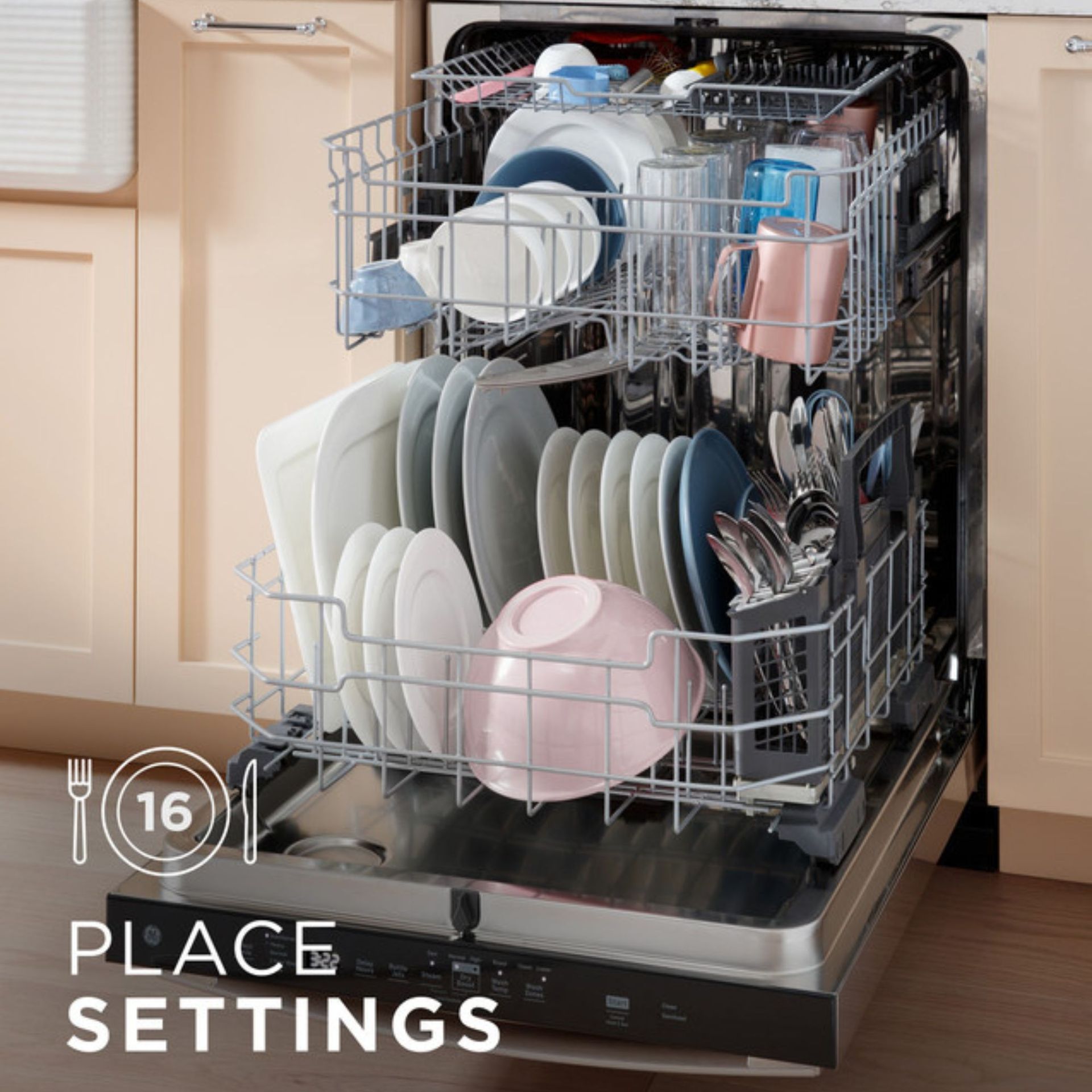 Extra Large Capacity Dishwasher!