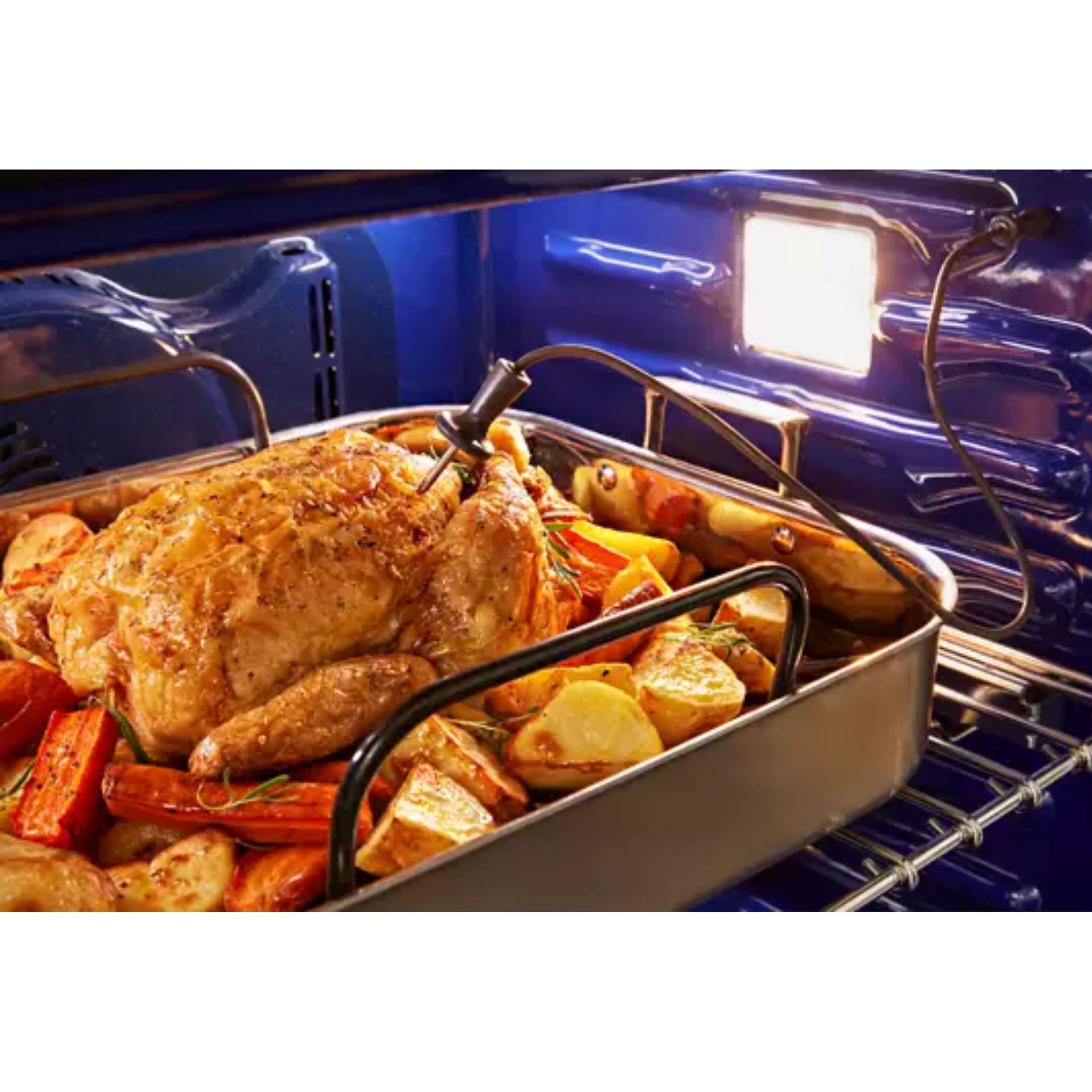 Integrated Meat Thermometer