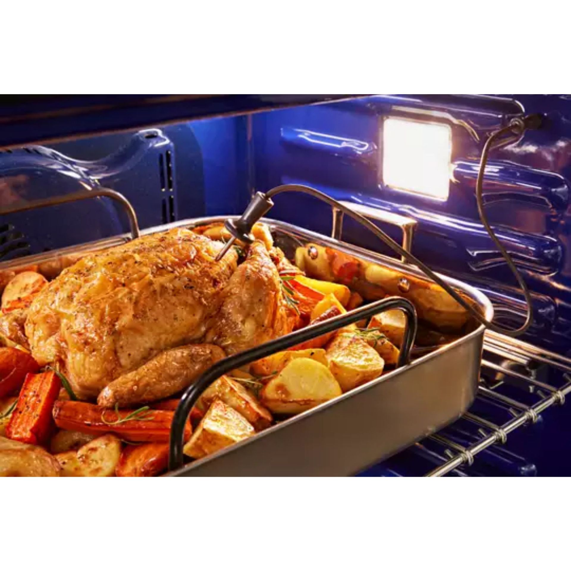 Integrated Meat Thermometer