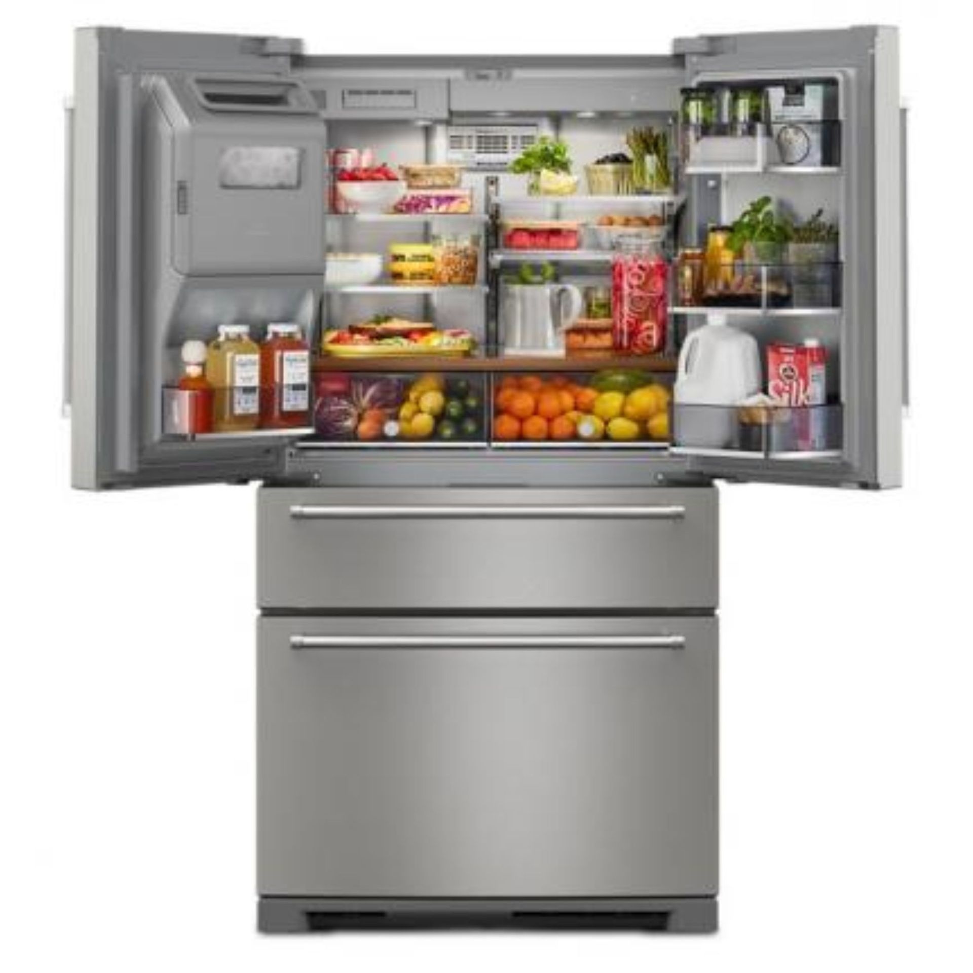 KitchenAid KRMF536RPS 36 inch 4-Door French Door Refrigerator with