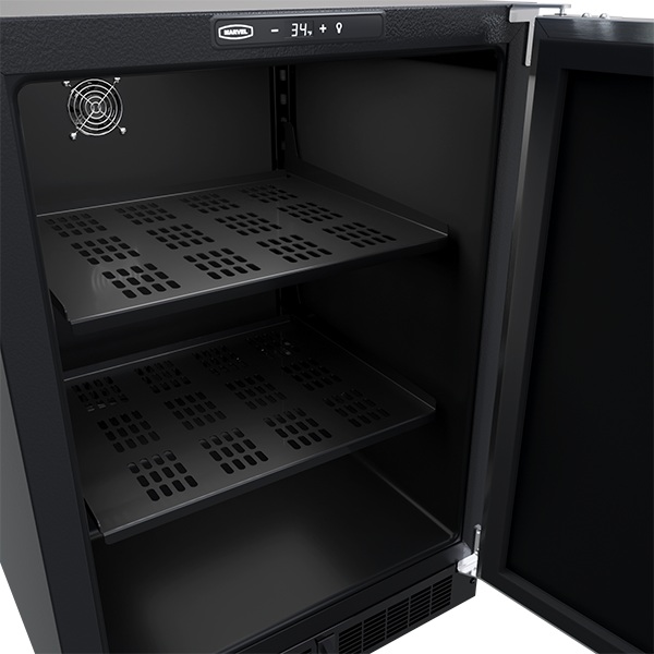 Cantilevered Steel Shelves