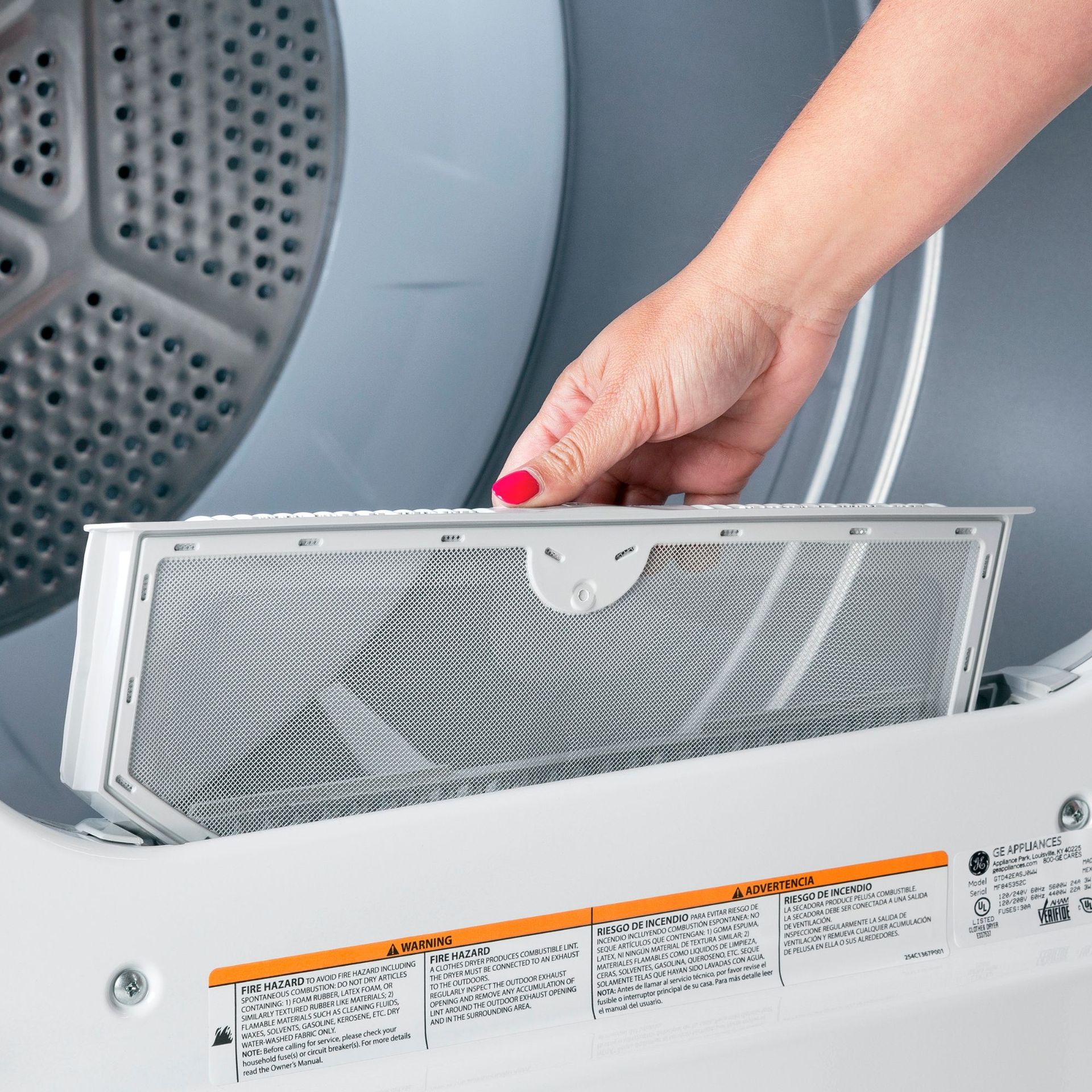 Up Front Lint Filter