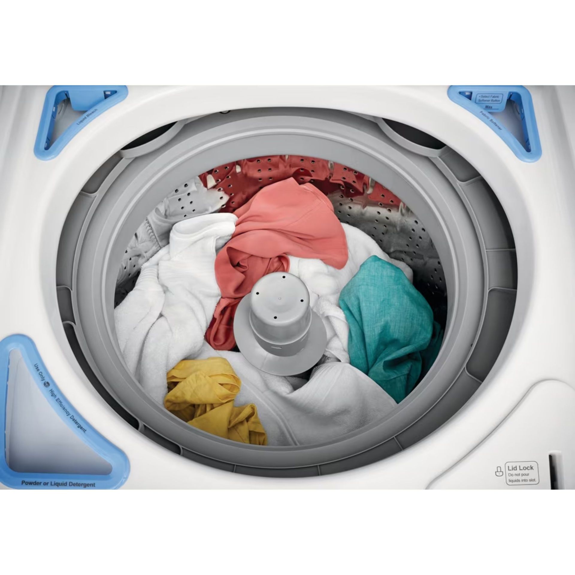 Wash More Clothes with Large Capacity