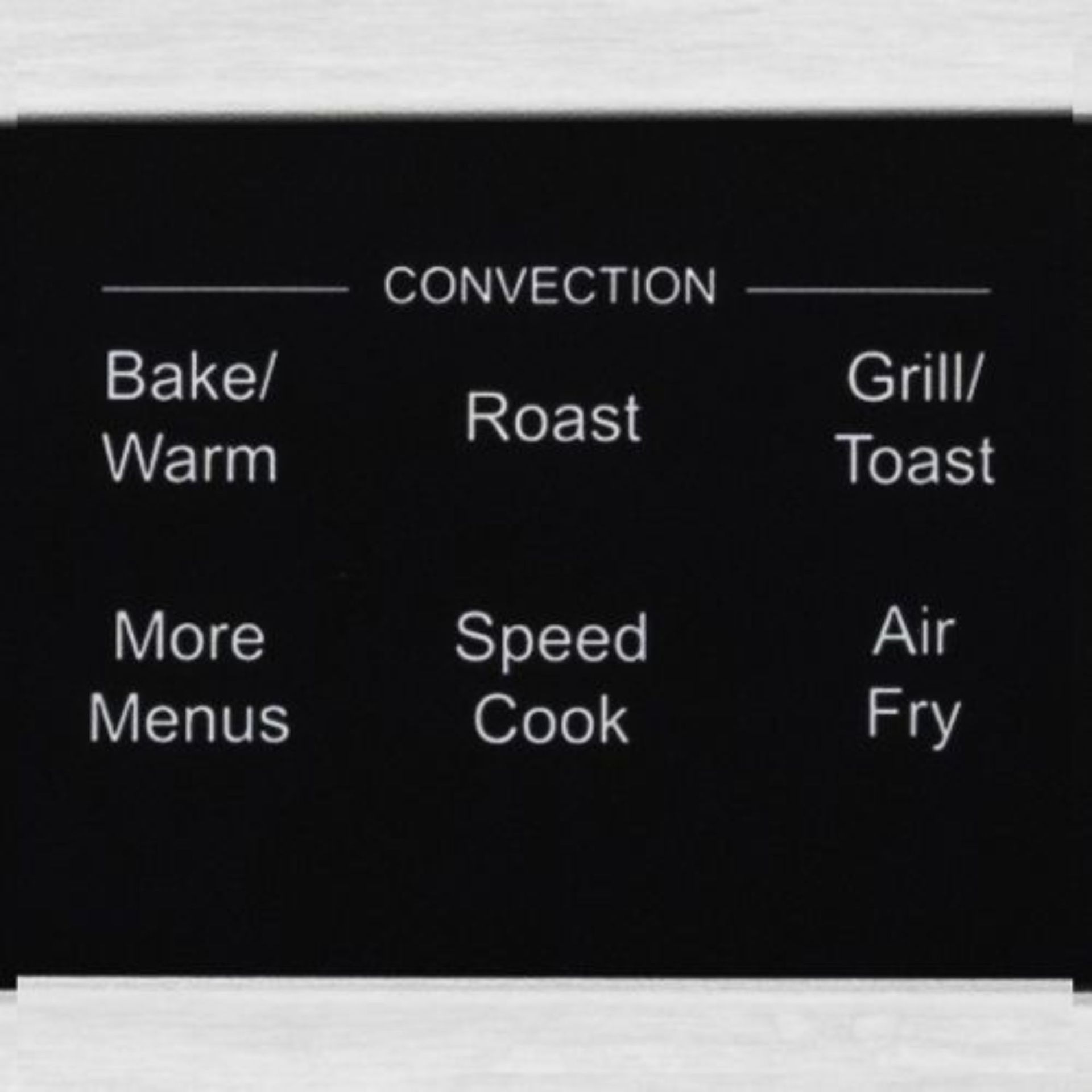 Multiple Cooking Options