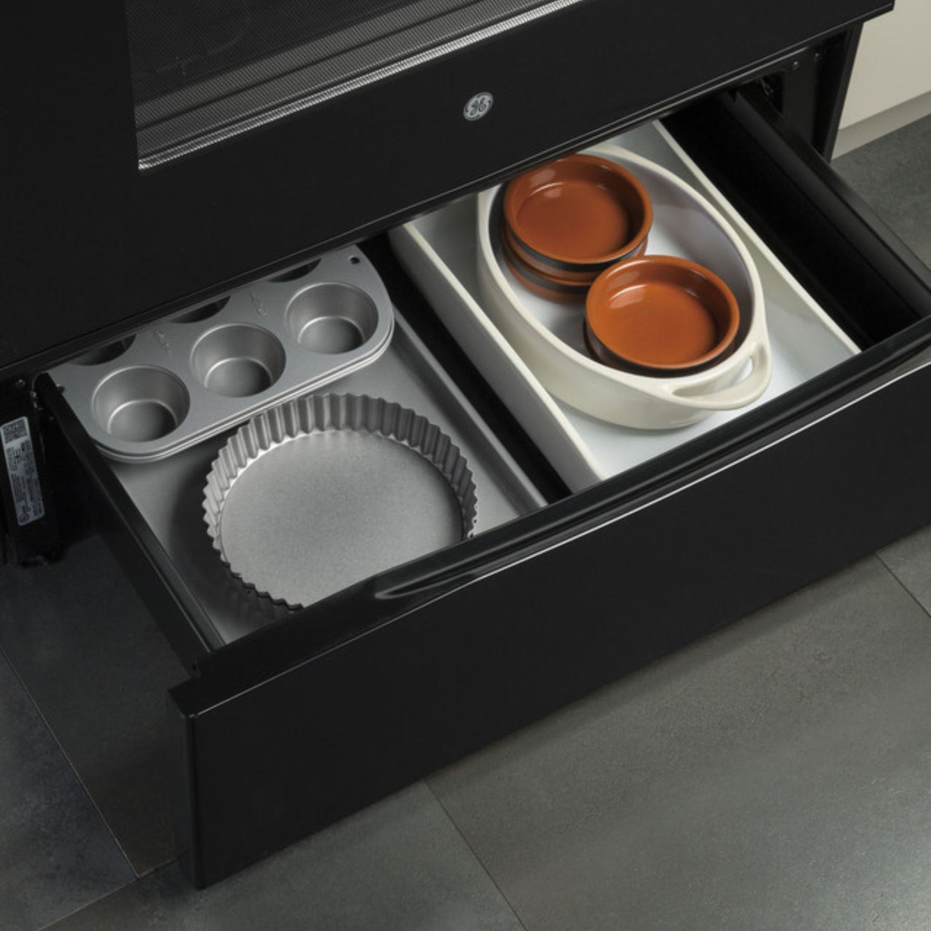 Removable Full-Width Storage Drawer