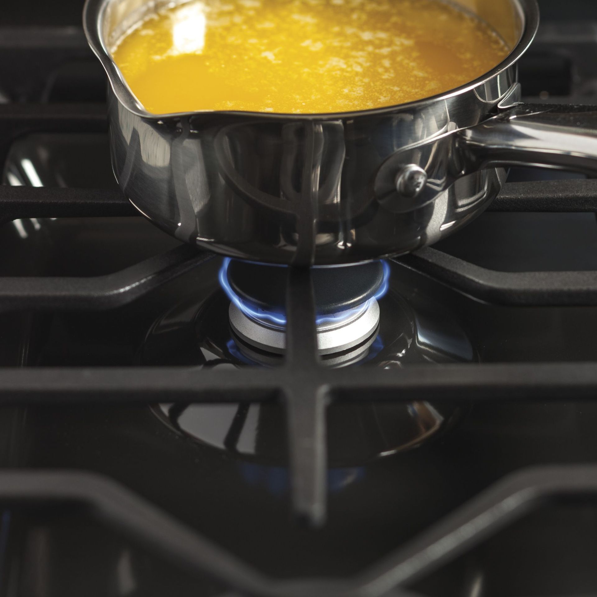 Precision Simmer Burner.