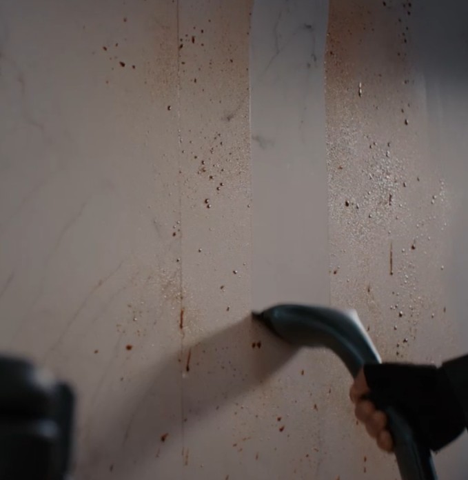Vertical Surface Cleaning