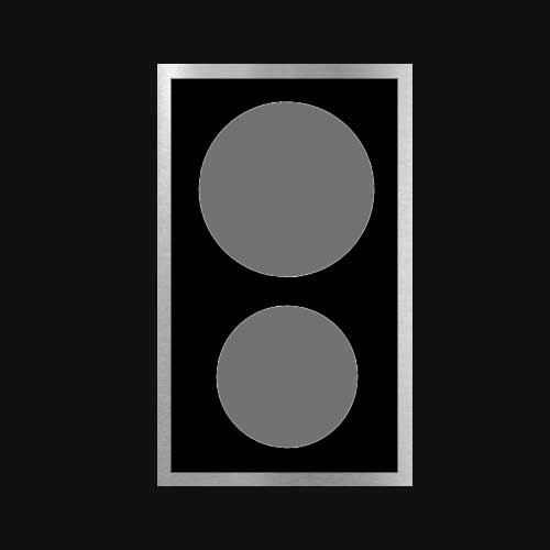 Ceran cook top with stainless steel frame