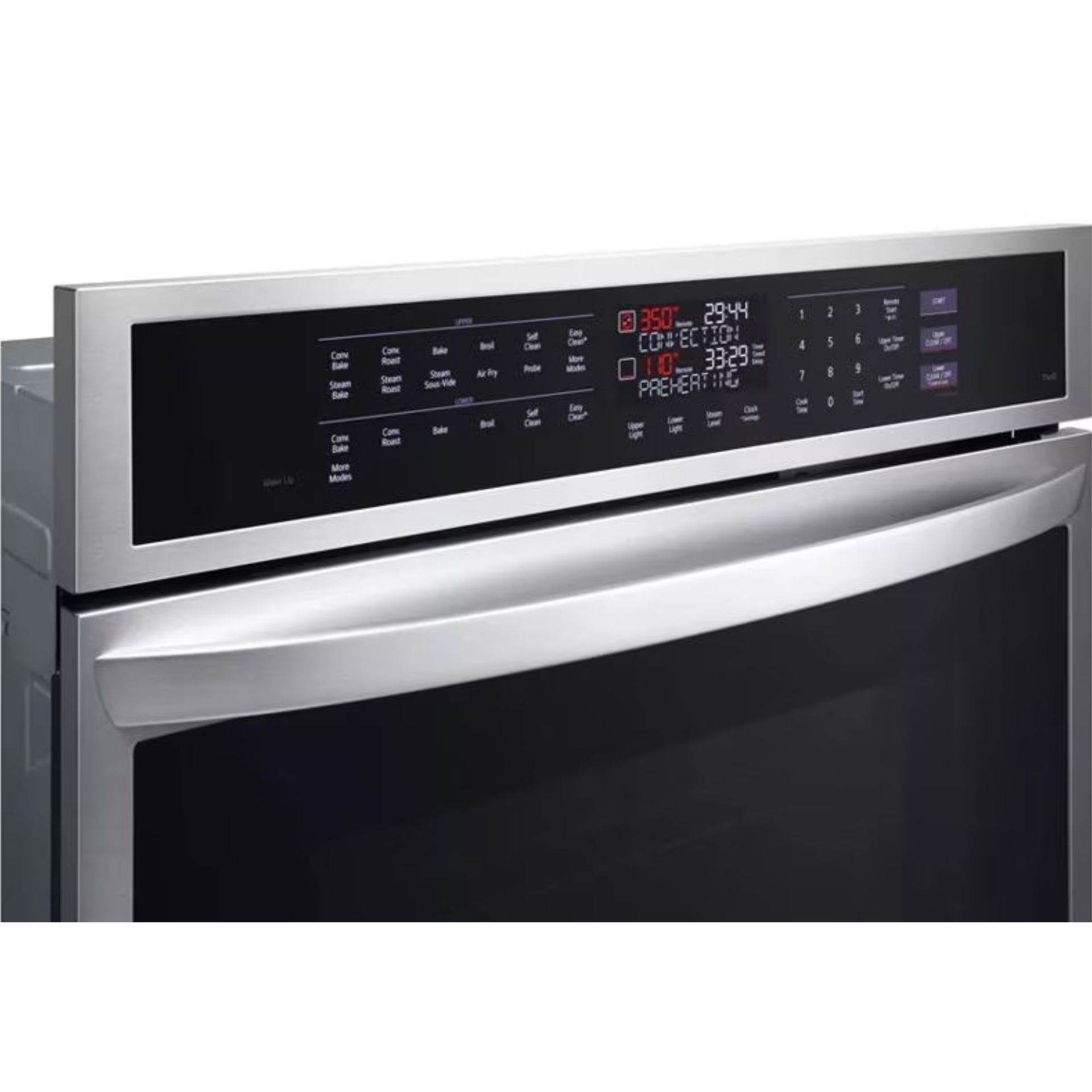 Backlit SmoothTouch® Glass Controls