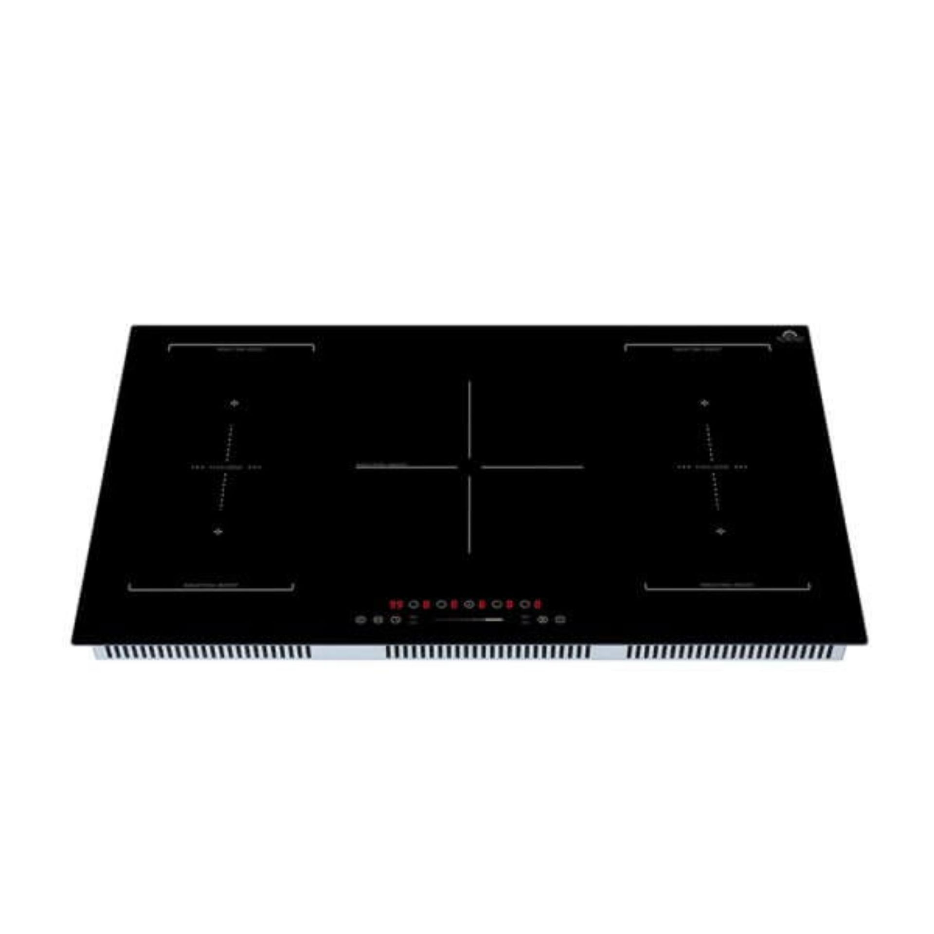 Smooth ceramic glass cooktop