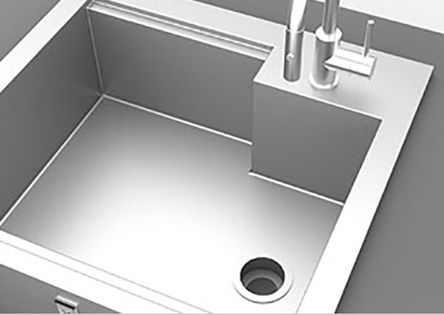 Fully-Insulated Seamless Sink