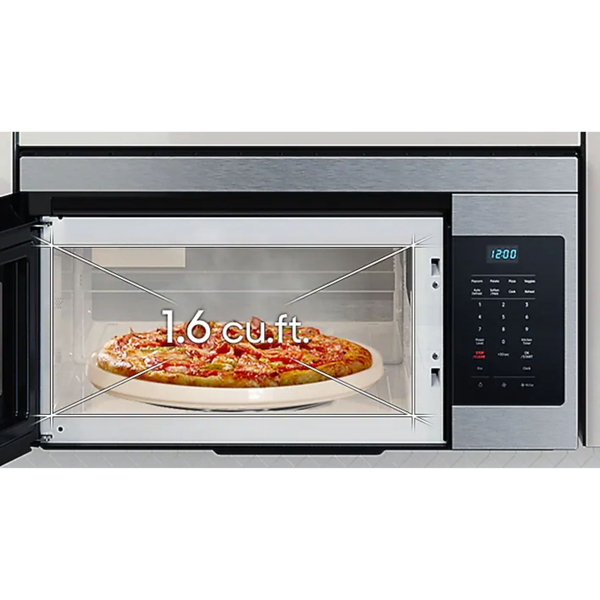 1.6 cu. ft. Capacity