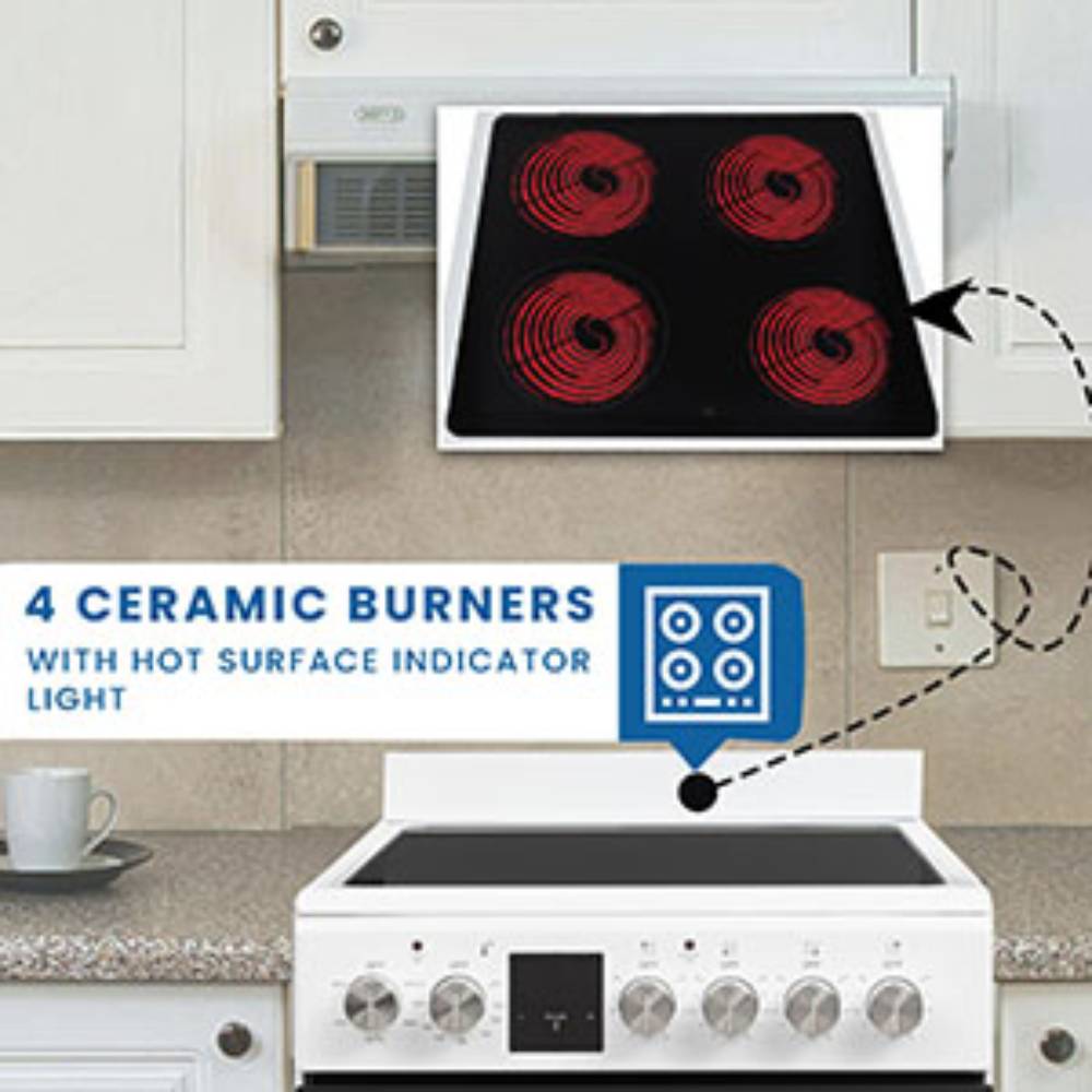 4 CERAMIC BURNERS