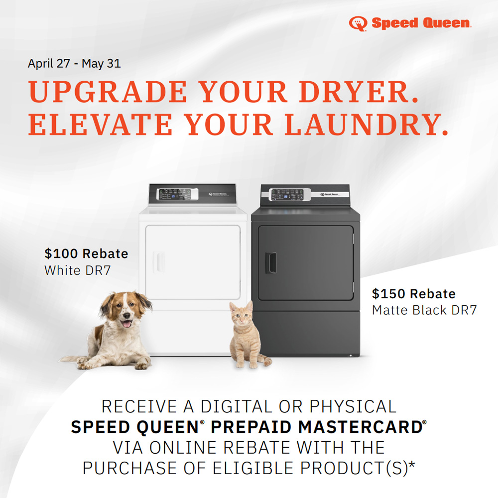 Speed Queen DR7004WE DR7 27 inch Electric Dryer with 7 cu. ft