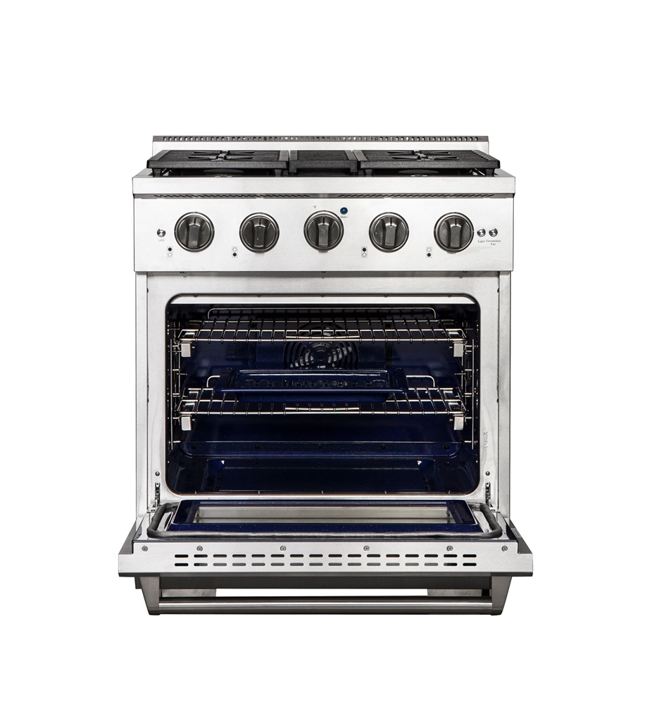 NXR AK3001 30 inch Culinary Series Professional Style Gas Range