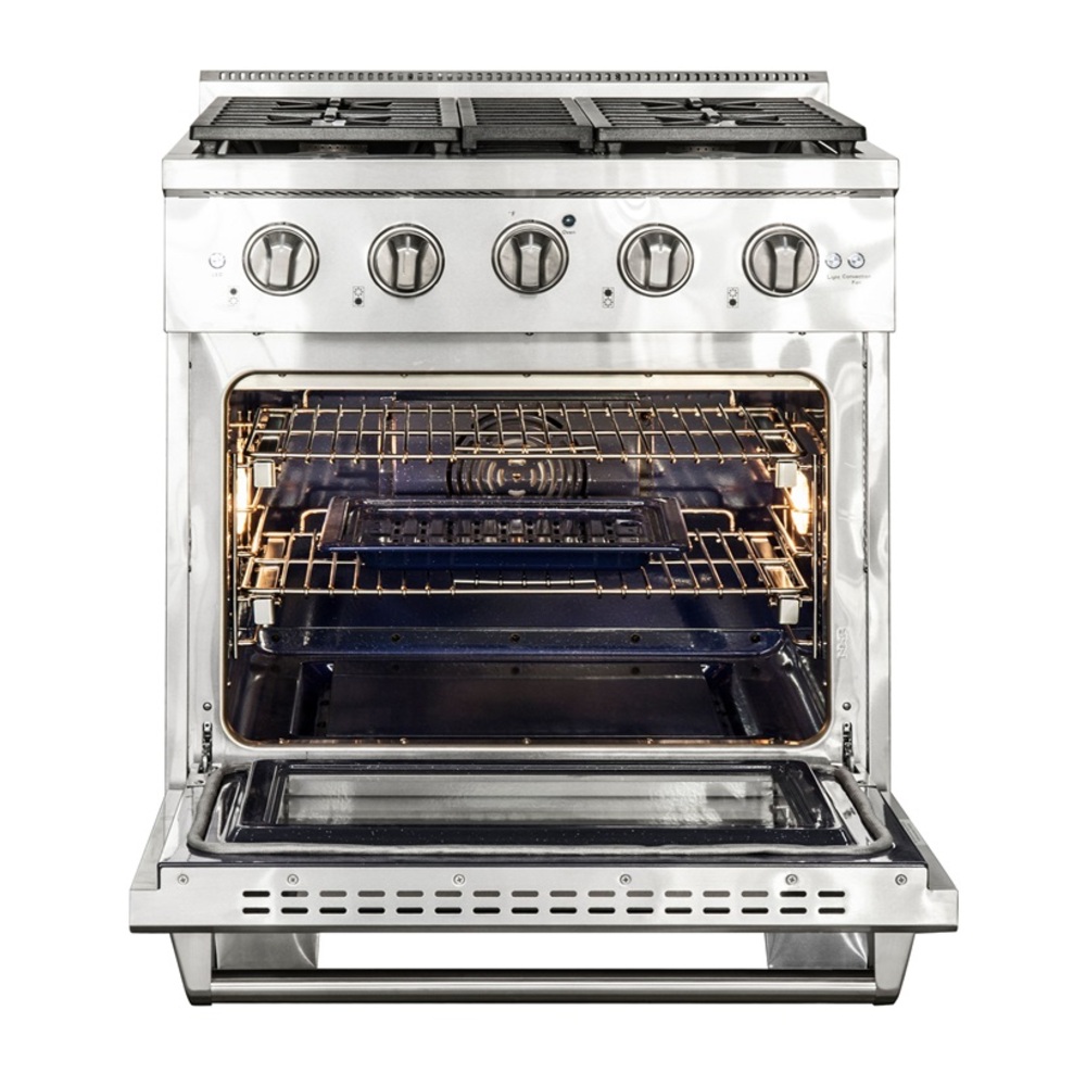 HDR-AS30＋AKA-LU1 NXR AK3001 30 inch Culinary Series Professional Style Gas Range