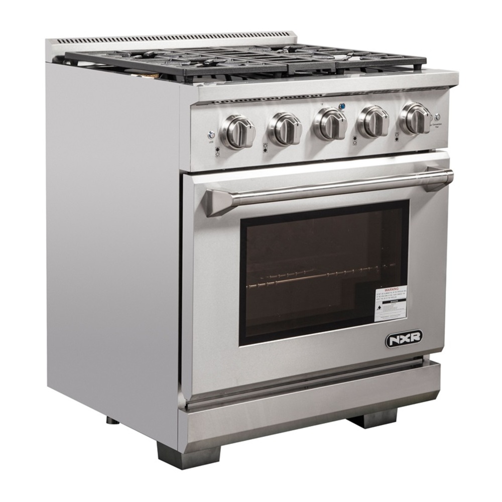 NXR AK3001 30 inch Culinary Series Professional Style Gas Range