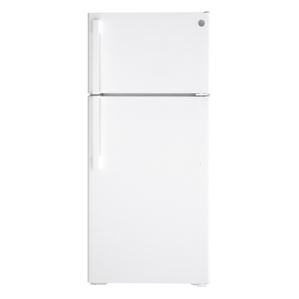 GE GTS17DTNRWW 28 inch Top Freezer Refrigerator with 16.6 Cu. Ft