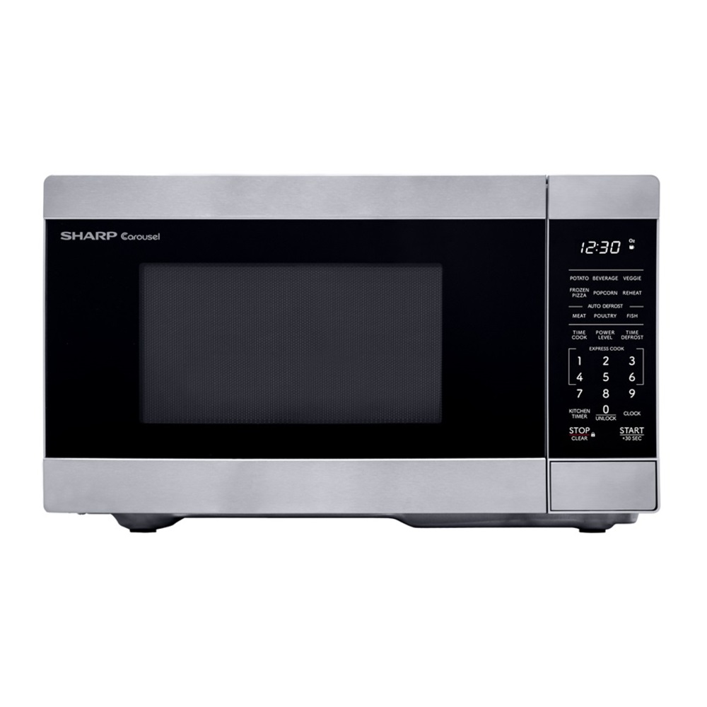 Sharp SMC0962KS 19 inch Countertop Microwave with 0.9 cu. ft
