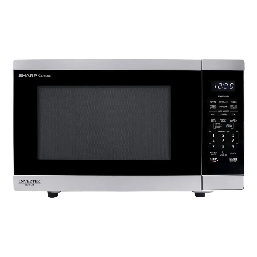 Sharp SMC1464KS 21 inch Countertop Microwave with 1.4 cu. ft