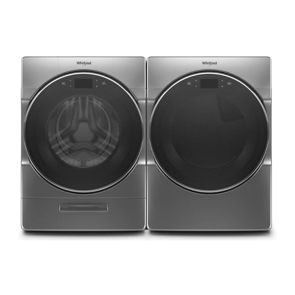 Whirlpool Smart Front Load Laundry Pair with WFW9620HC 27-inch
