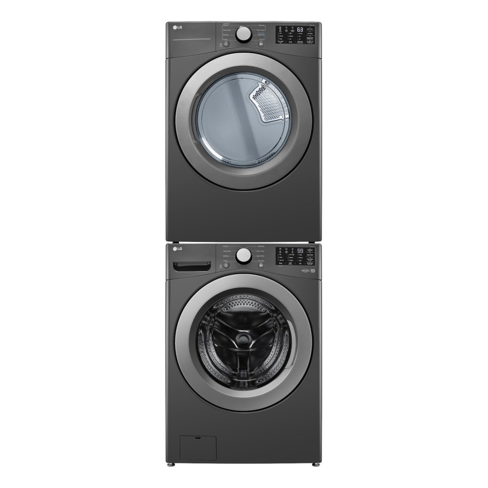 KG KTRーLG LG Stacked Laundry Pair with WM3470CM 27-inch Front Load Washer