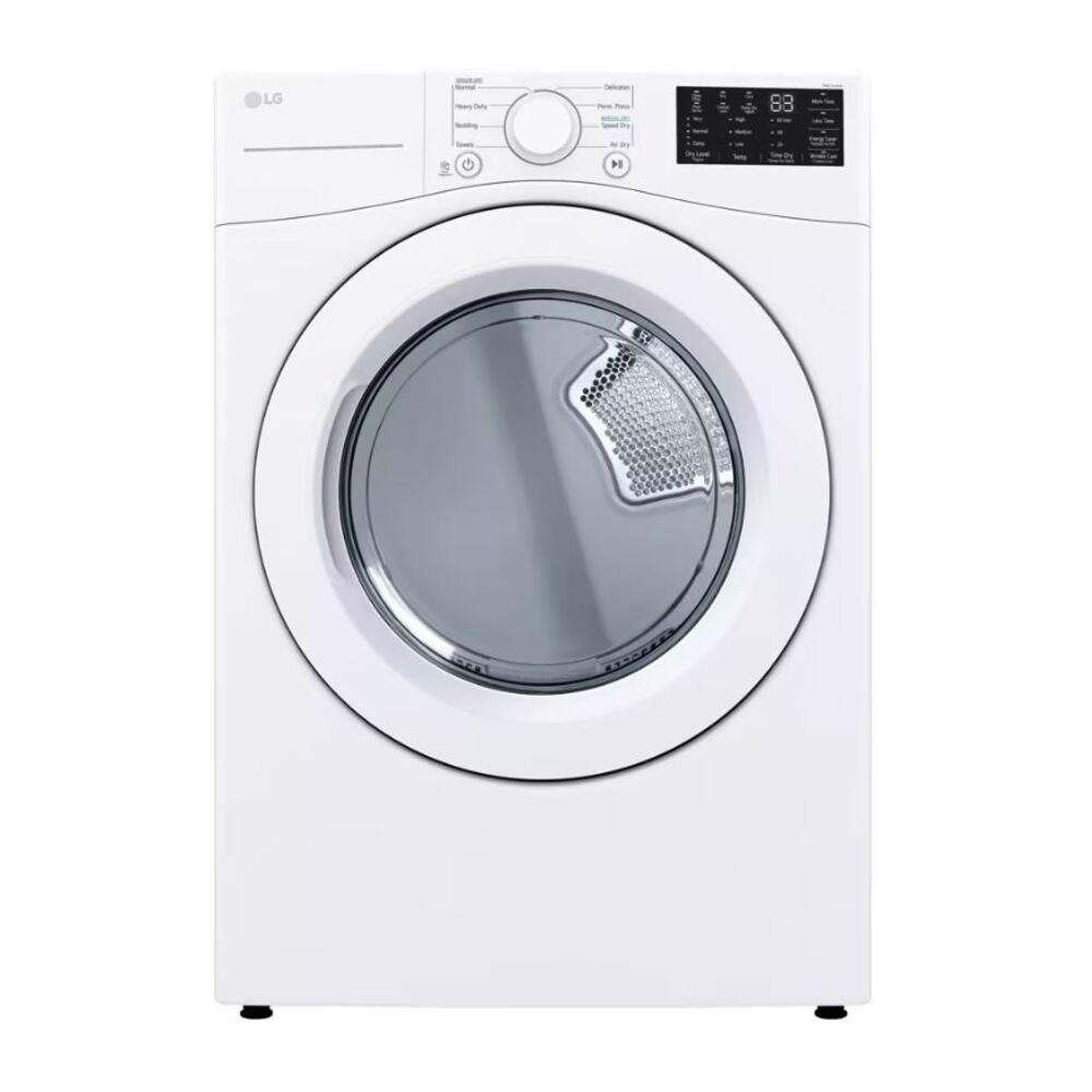 LG Stacked Laundry Pair with WM3470CW 27-inch Front Load Washer
