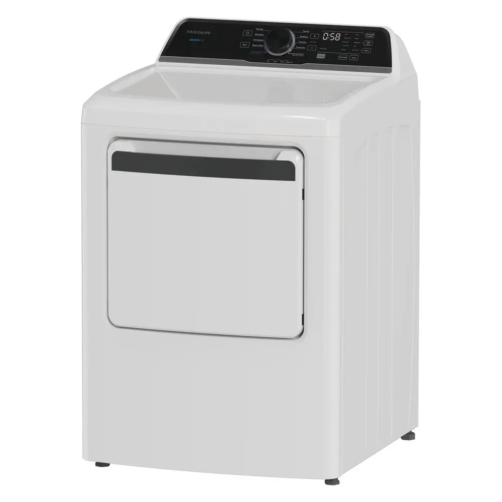Frigidaire FLVE7523BW 27 inch Electric Dryer with 7 cu. ft