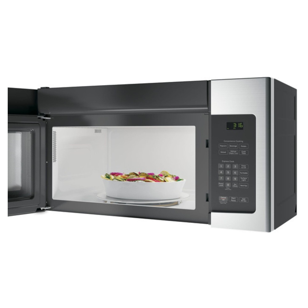 GE JVM3162RJSS 30 inch Over-The-Range Microwave with 1.6 Cu. Ft