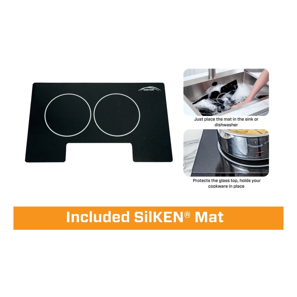 Kenyon B80305 24 inch Bridge Induction Cooktop with 2 Elements