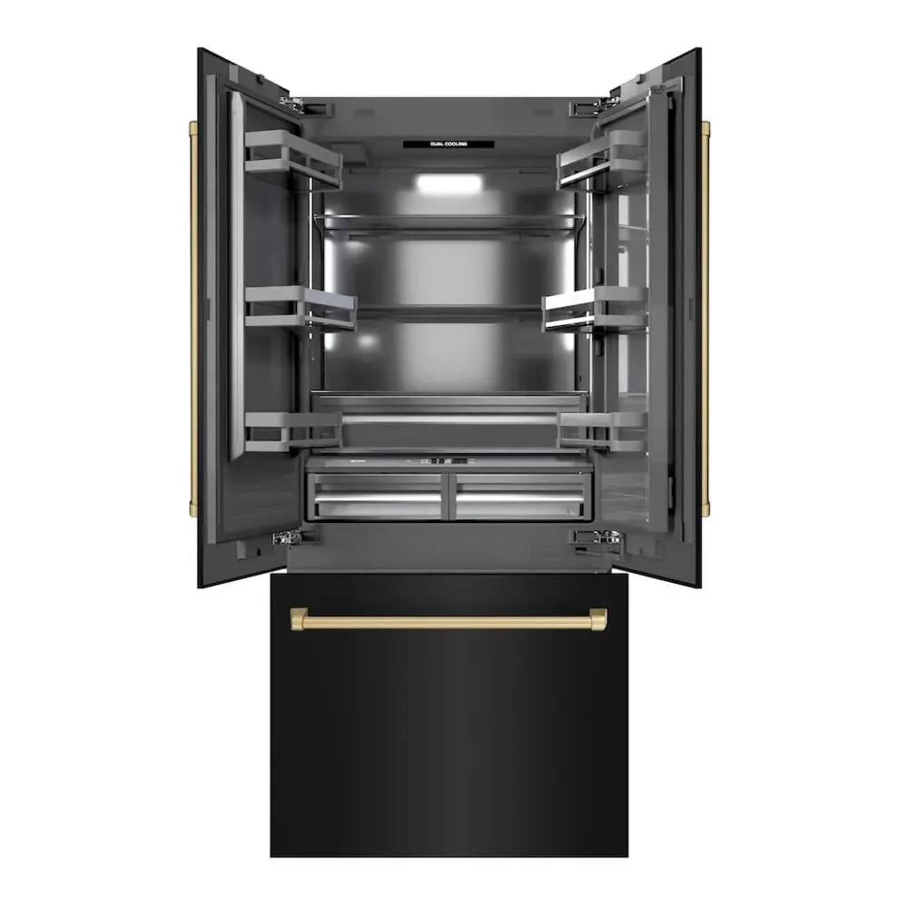 ZLINE GRBIVZBS36CB 36 inch Autograph Edition Built-In French Door