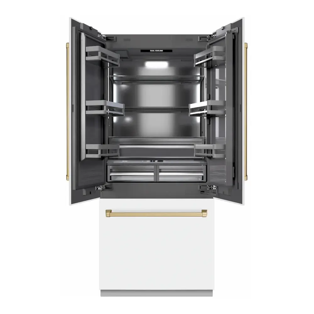 ZLINE GRBIVZWM36CB 36 inch Autograph Edition Built-In French Door