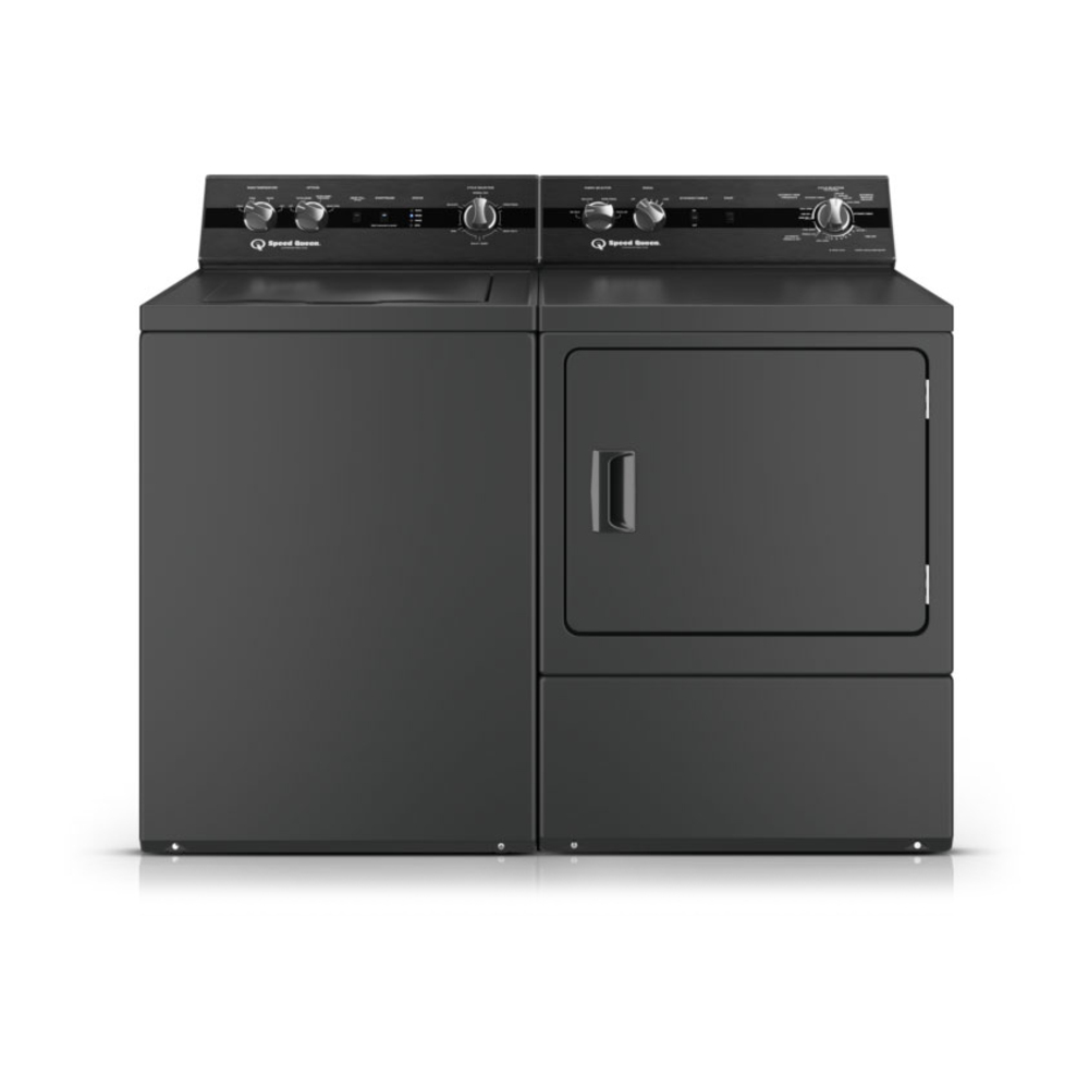 ENVIORN C-Quence シークエンス　トーナー Speed Queen Top Load Laundry Pair with TC5003BN 26 inch Washer and