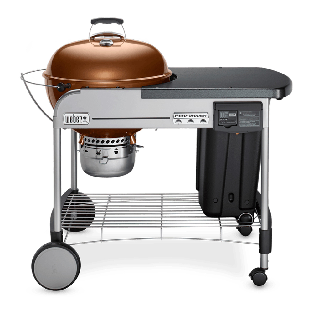 Weber 15502001 Performer Deluxe 48 inch Freestanding Charcoal