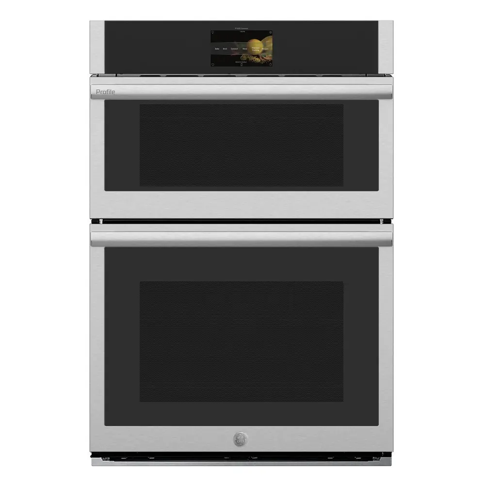 GE Profile PT9900SWSS 30 inch Combination Double Wall Oven with
