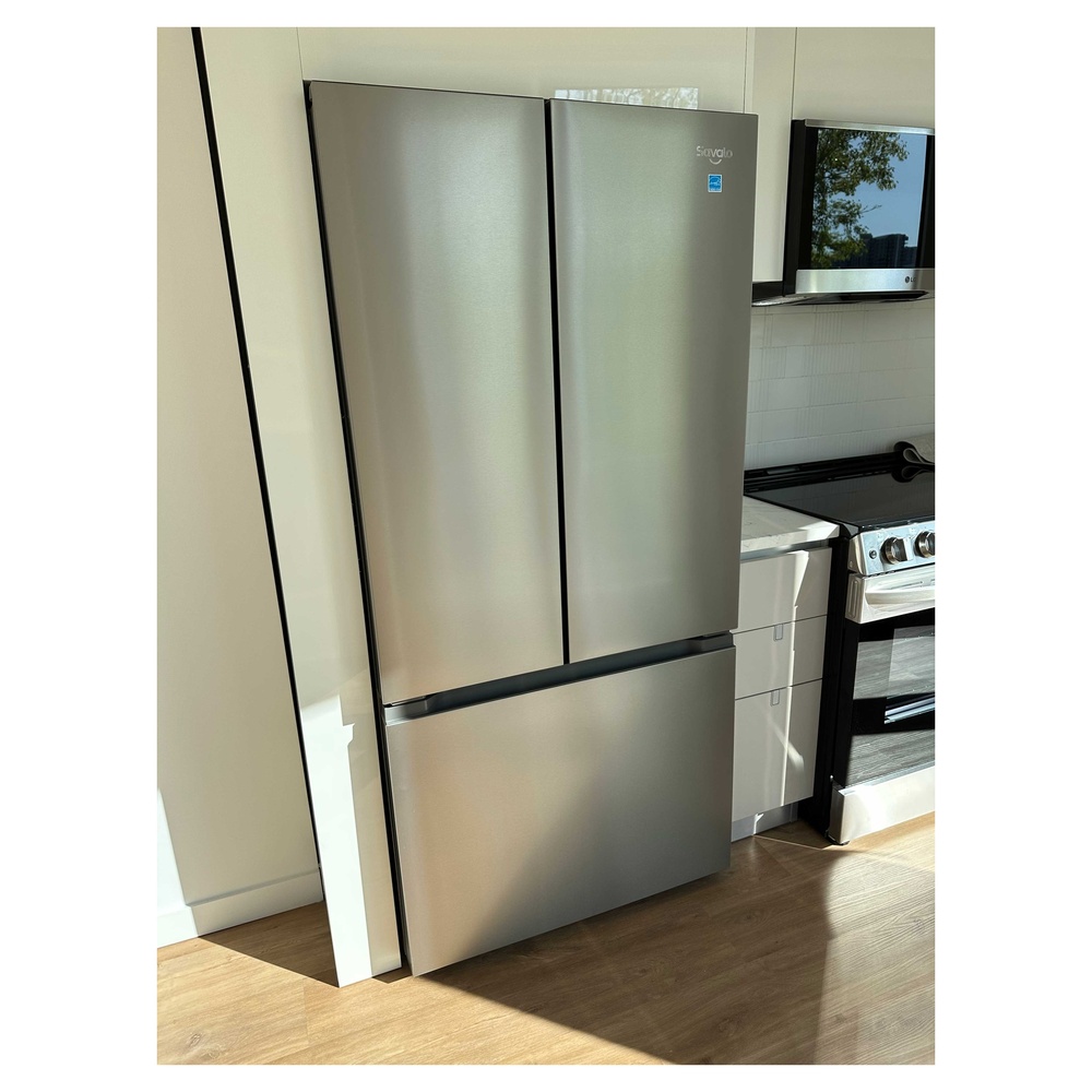 Savalo SCFR500P30SS 33 inch Bottom Mount French Door Refrigerator