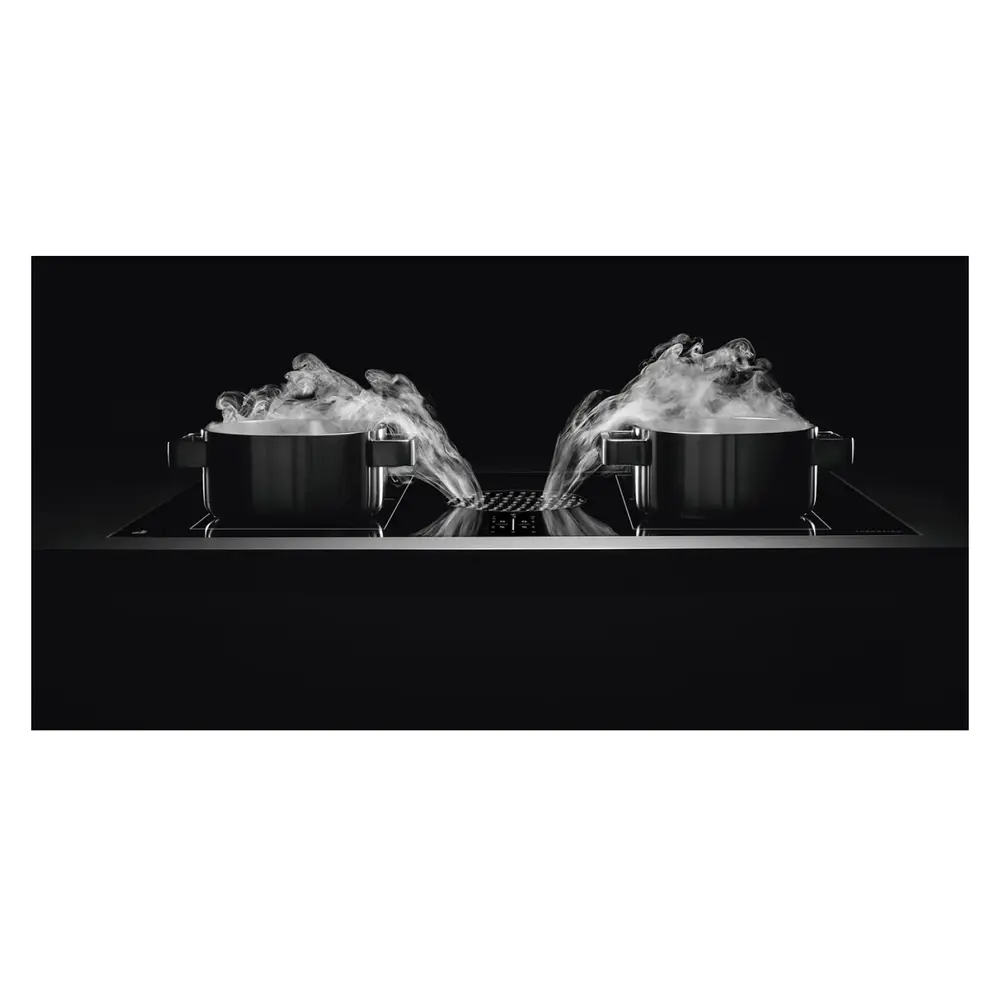 JennAir JIDT730SBL 30 inch Induction Cooktop with Downdraft, 4