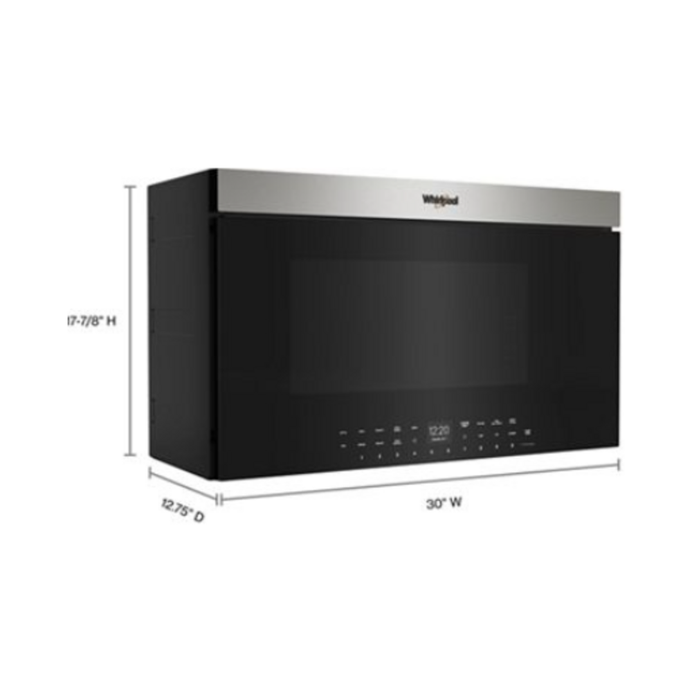 Whirlpool WMMF7330RZ 30 inch Over-the-Range Microwave with 400 CFM