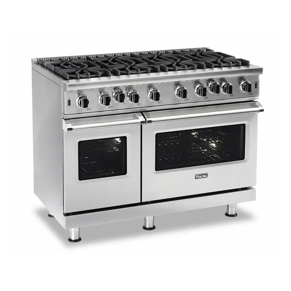 Viking VGIC54828BSS 5 Series 48 inch Freestanding Gas Range with 8