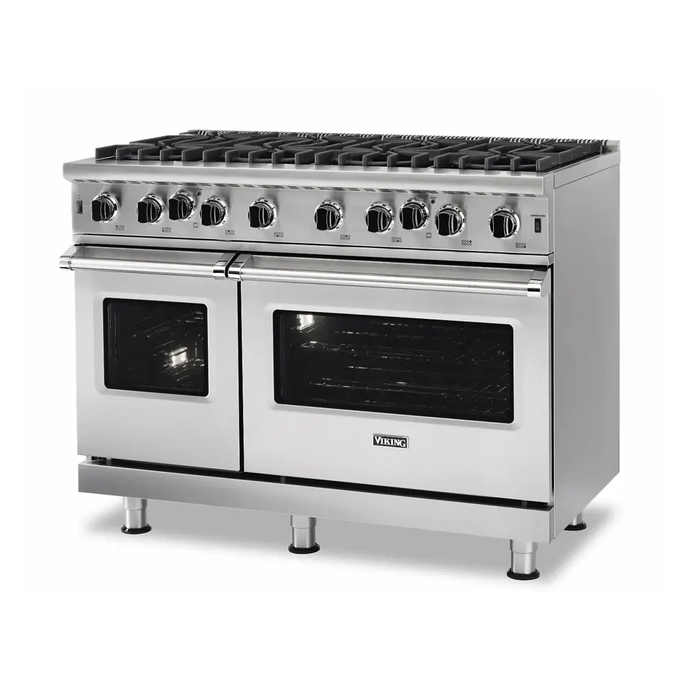 Viking VGIC54828BSS 5 Series 48 inch Freestanding Gas Range with 8